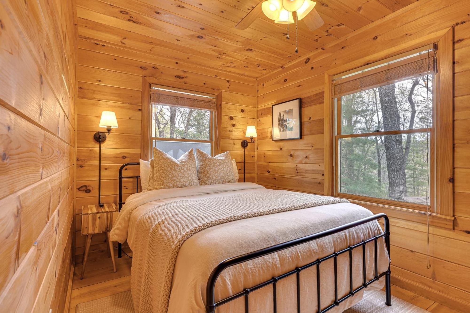 Cozy Cabin In Private Location With Hot Tub And Grill! Blue Ridge Exterior photo